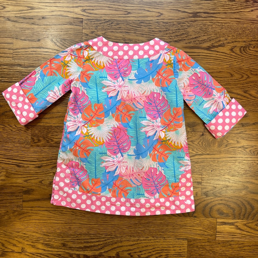 Kelly's Kids Girls Tropical Vacation Tunic Shift Dress Size 2 - Picture 9 of 11